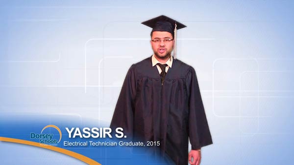 Meet Yassir: A Graduate of Dorsey Schools’ Electrical Technician Training Program