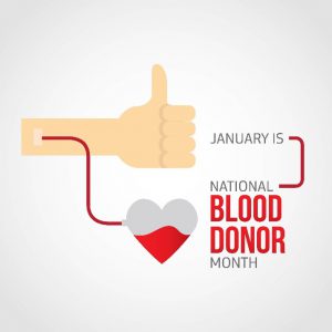 January 2017 - National Blood Donor Month 