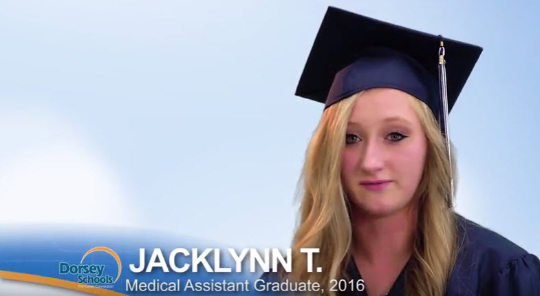 Meet Jacklynn, a Graduate from the Dorsey Schools Medical Assistant Program