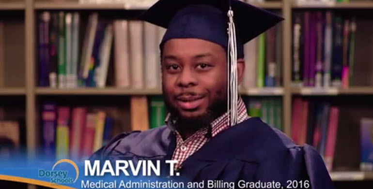 Meet Marvin a Graduate from the Medical Administration and Billing Training Program