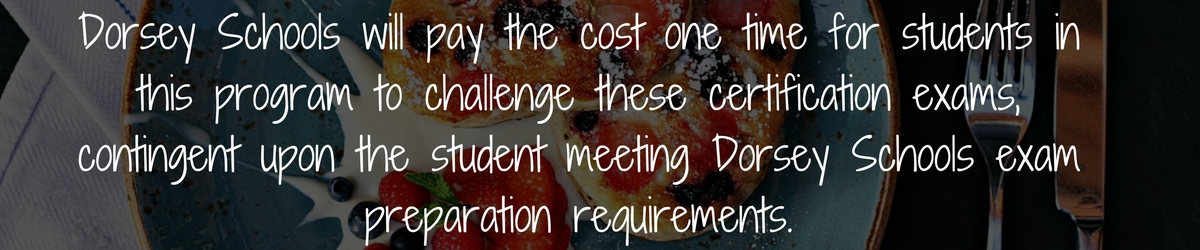 Dorsey Schools Culinary Arts Program Information | Dorsey Schools of Michigan Dorsey Schools Culinary Arts Program Banner