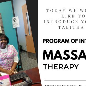 Meet Tabitha A Student In Our Massage Therapy Program 1 1