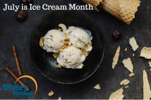 July is National Ice Cream Month 2016