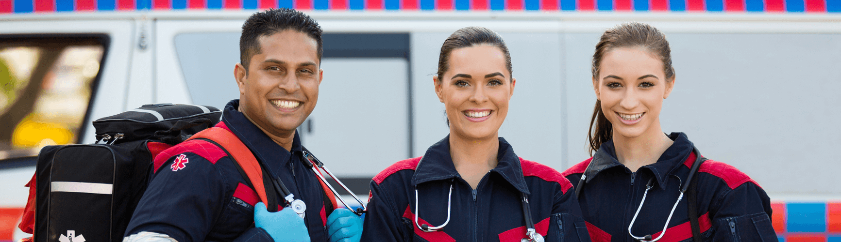 Students in training at the Dorsey Emergency Medical Academy 