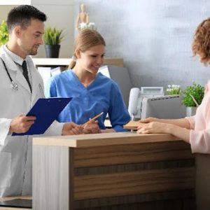 What is a front office medical assistant and what do they do?