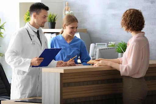What is a front office medical assistant and what do they do?