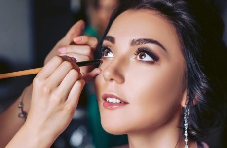 makeup application