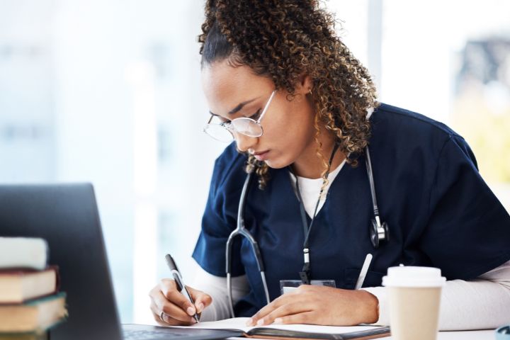being a registered nurse